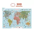 CzuCzu. Puzzle odkrywcy. Mapa świata - tantis.pl