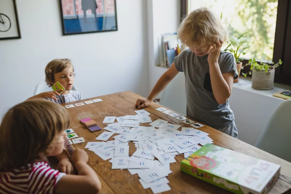 Sylaby. Układanka edukacyjna - tantis.pl