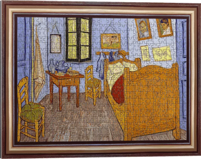 Puzzlorama 500 Pokój van Gogha w Arles TREFL - tantis.pl