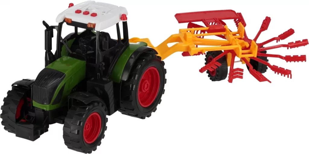 Traktor na baterie światło dźwięk+ akcesoria Mega Creative 55x18x15cm - tantis.pl