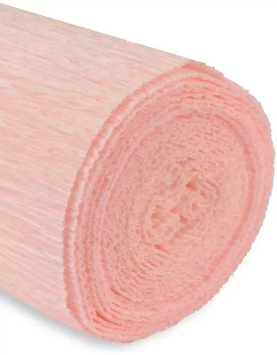 Krepina 50x250cm 180g pudrowa - tantis.pl