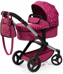 Wózek dla lalek różowy XEO
