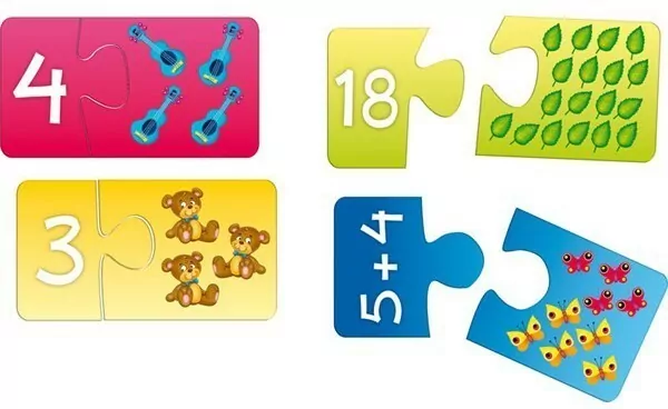 Cyferki. Układanka dydaktyczna - tantis.pl