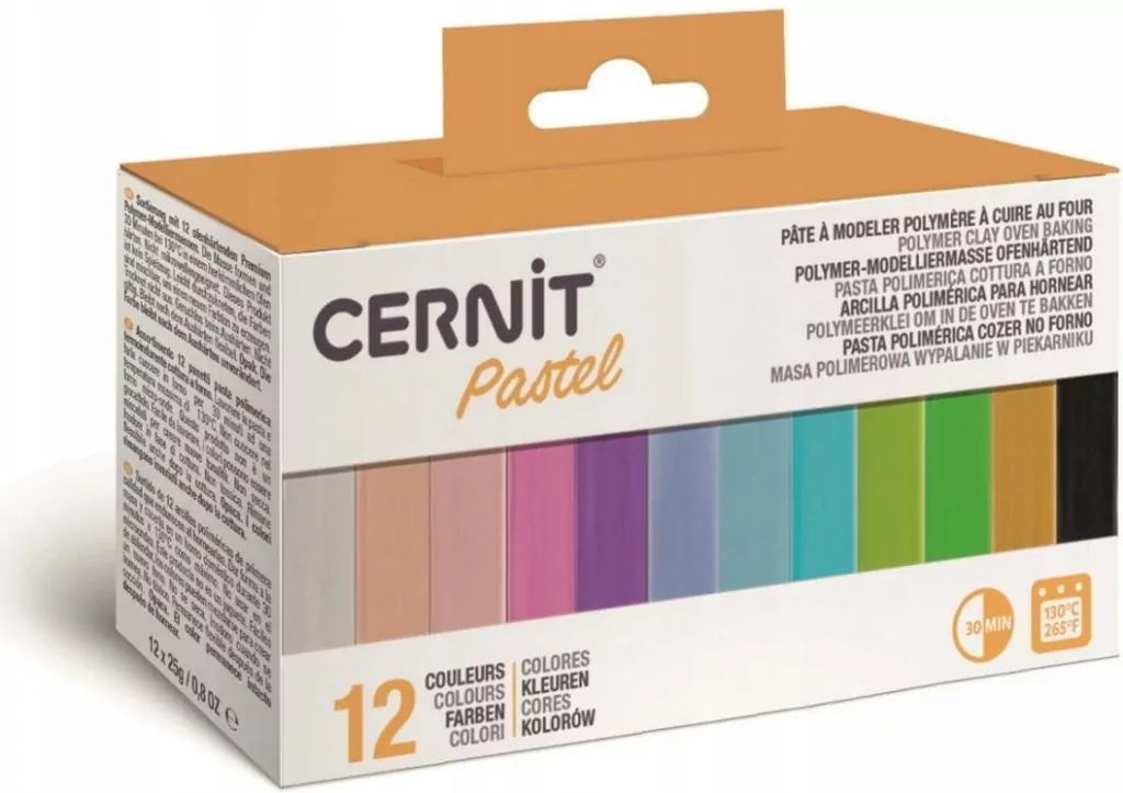 Modelina kolory pastelowe 12x25g - tantis.pl