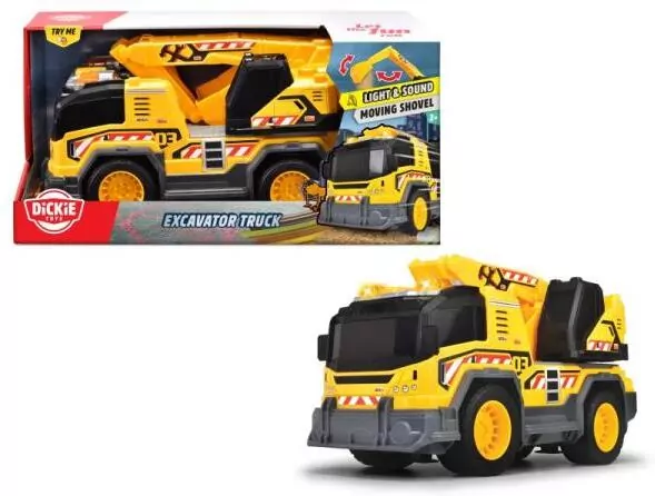 Ciężarówko-koparka 30cm - tantis.pl