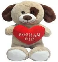 Pies z sercem 30cm - tantis.pl