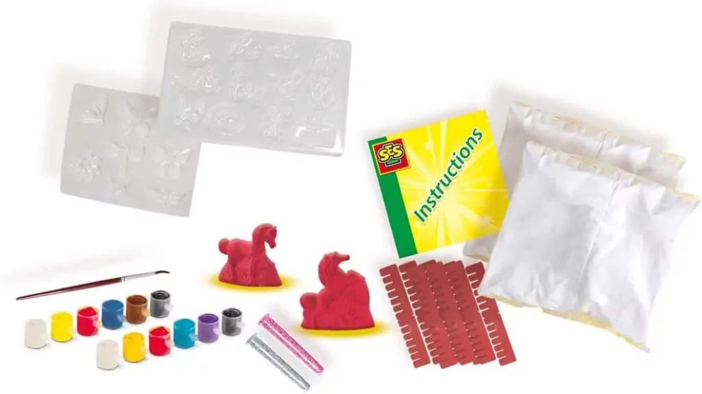 Odlewy gipsowe. Brokatowe zwierzątka 3w1 - tantis.pl