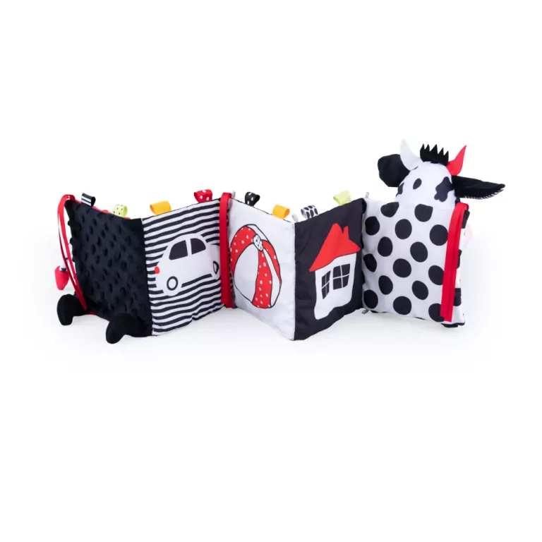 Książeczka - harmonijka krówka - tantis.pl