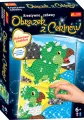 Obrazek z cekinów. Dinozaur Triceratops - tantis.pl