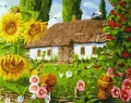 Malowanie po numerach - Sercu miły kraj 40x50cm - tantis.pl