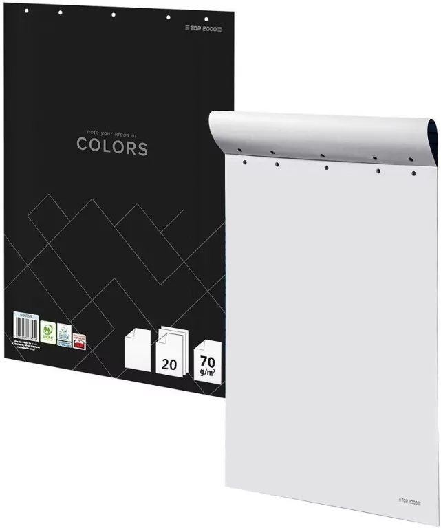 BLOK DO FLIPCHARTA 640X900/20K GLAD TOP/1 - tantis.pl