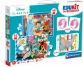 Puzzle 48 + 36 + Memo + 6 klocków Edukit Disney - tantis.pl