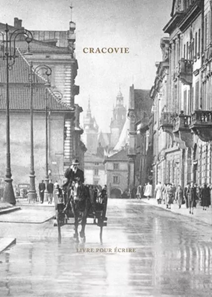 Cracovie. Livre pour ecrime. Kraków. Książka do pisania - tantis.pl