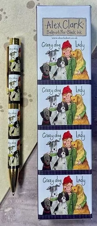 Długopis Crazy Dog Lady Psiara - tantis.pl