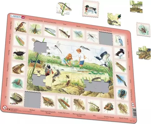 Przy stawie. Układanka Maxi