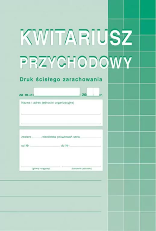 Kwitariusz przychodowy - tantis.pl