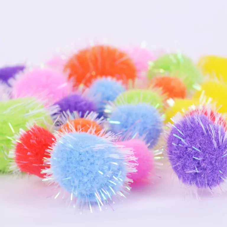 Pomponiki do zestawu zrób to sam 1,3-2,6 cm (WN5990) - tantis.pl