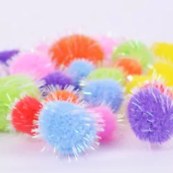 Pomponiki do zestawu zrób to sam 1,3-2,6 cm (WN5990)