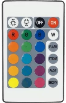 Lampka nocna LED RGB+WW + R/C miś duży różowy - tantis.pl