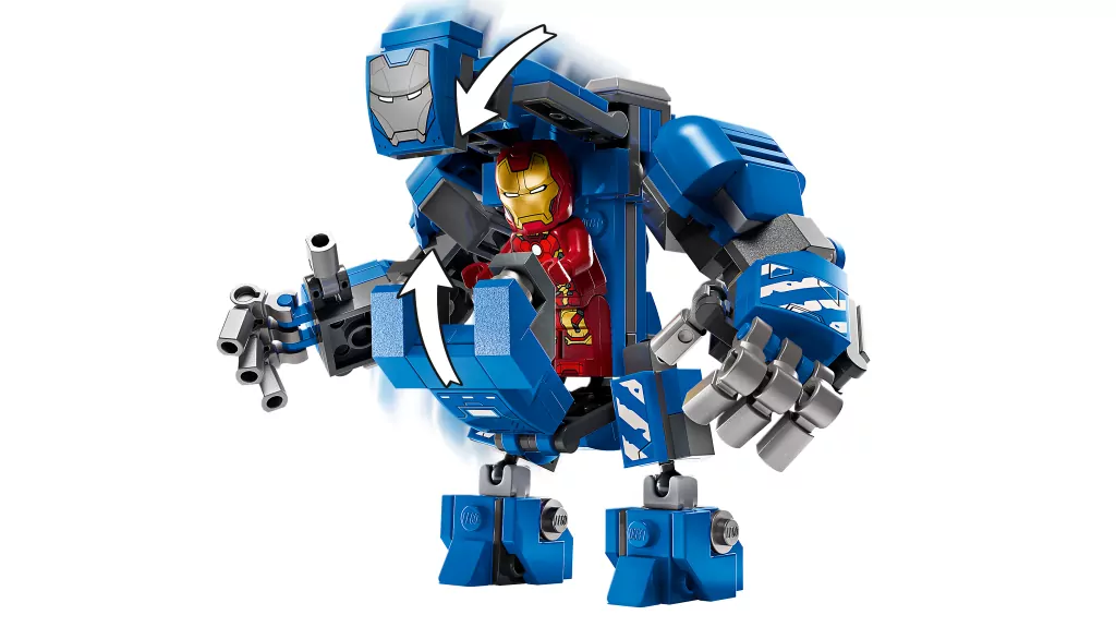 LEGO® Marvel. Laboratorium Iron Mana: Zbrojownia 76315 - tantis.pl
