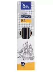 Ołówek PIXELL twardość B2