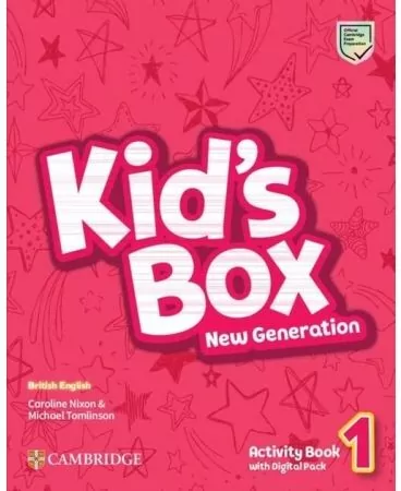 Kid's Box New Generation 1. Activity Book with Digital Pack. British English - tantis.pl