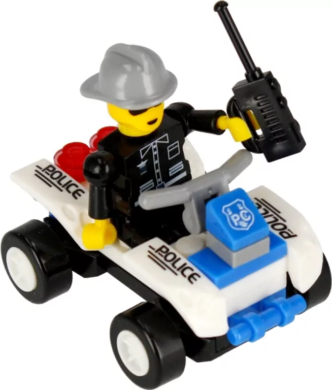 Klocki konstrukcyjne. Policja - tantis.pl