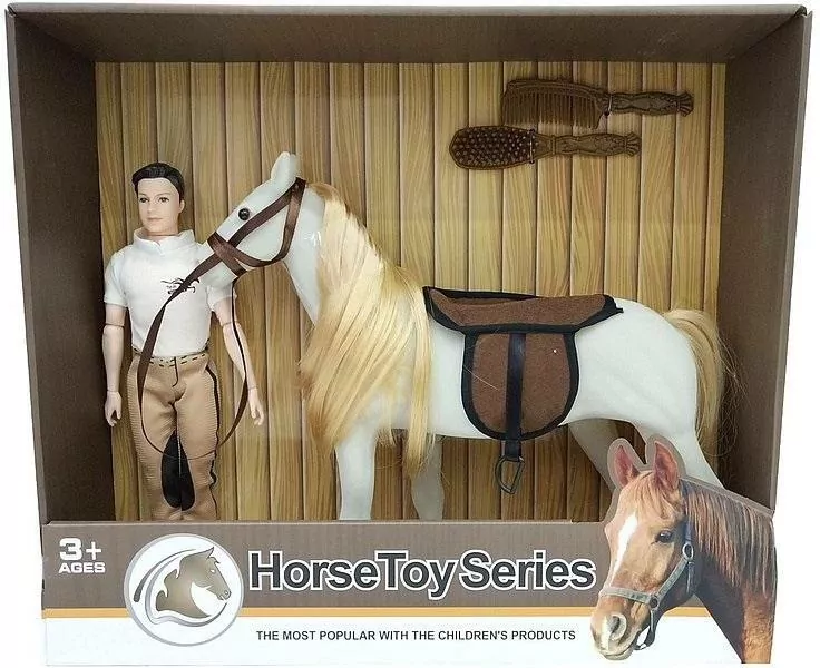 Koń z dżokejką - tantis.pl