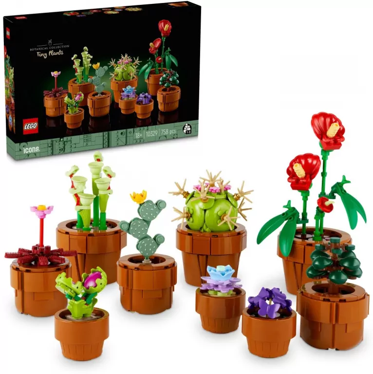 LEGO® Icons. Małe roślinki 10329 - tantis.pl