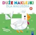 Duże naklejki dla maluszka 4+ Kurka - tantis.pl