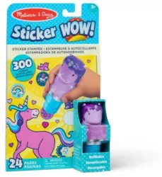 MELISSA Sticker WOW! Stempel z naklejkami Jednorożec 50317