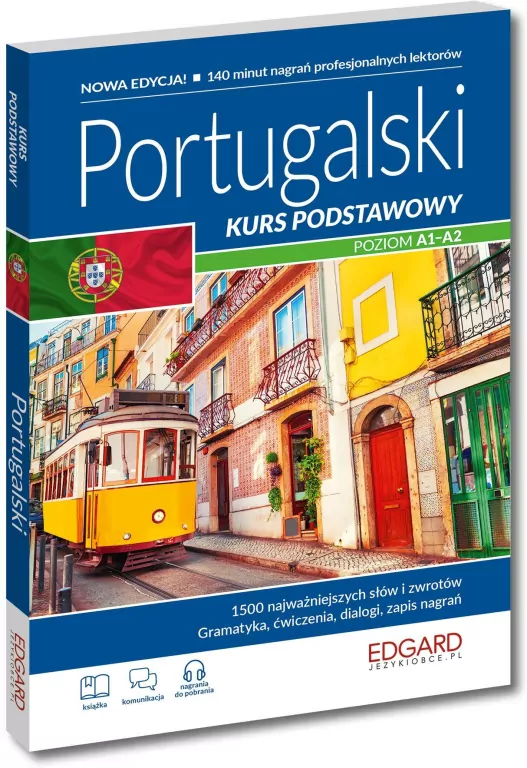Portugalski. Kurs podstawowy A1-A2 - tantis.pl