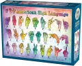 Puzzle 500 Amerykański język migowy 113523 - tantis.pl