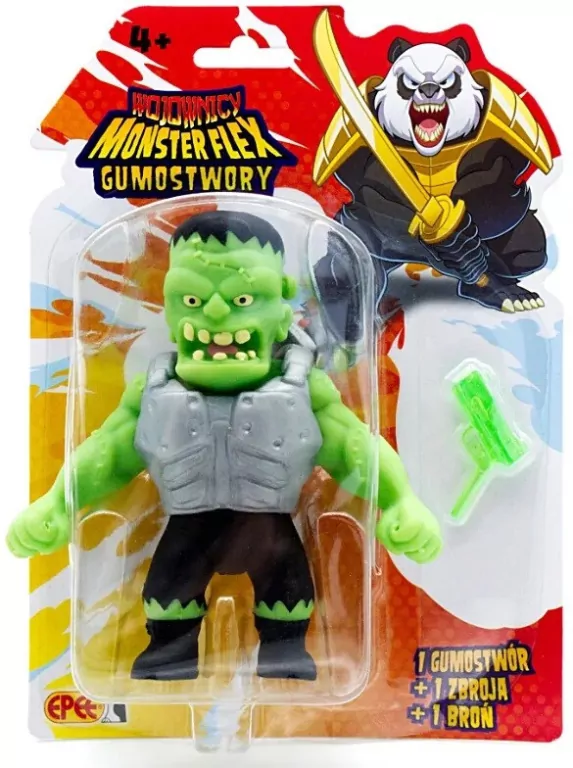 Figurka Gumostwory Wojownicy Frankenstein z pistoletem - tantis.pl