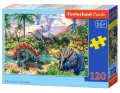 Puzzle 120. Dinosaur Volcanos - tantis.pl