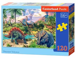 Puzzle 120. Dinosaur Volcanos