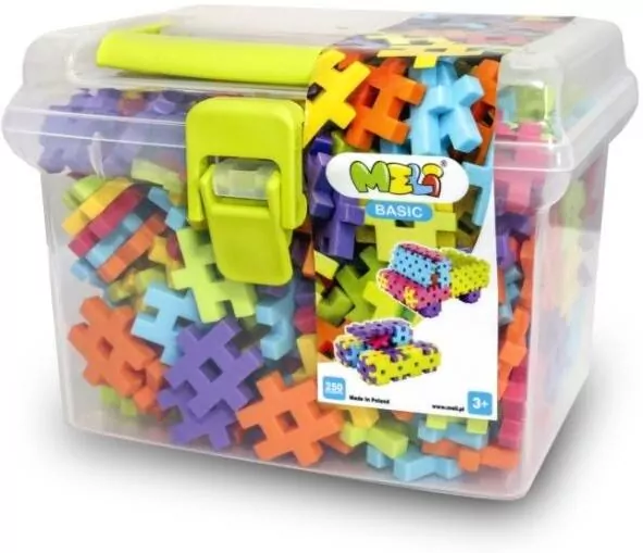 Klocki Meli Basic. Travel Box 250 elementów - tantis.pl