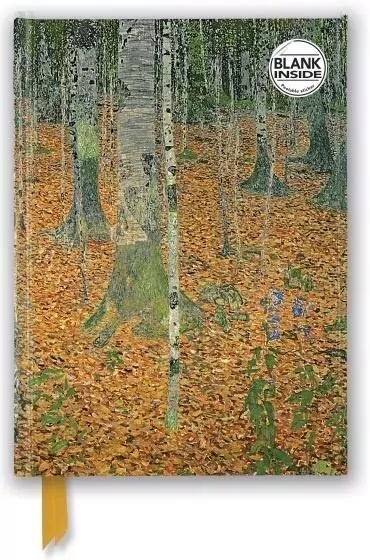 Notatnik A5 gładki TW Brzozowy las Gustav Klimt - tantis.pl