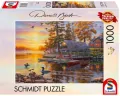 Puzzle PQ 1000 DARREL BUSH Przystań kajakowa G3 - tantis.pl