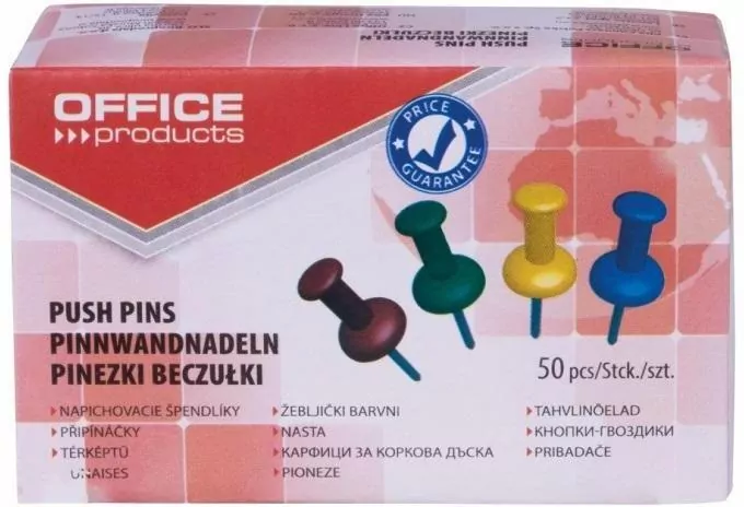 Pinezki beczułki 50szt - tantis.pl
