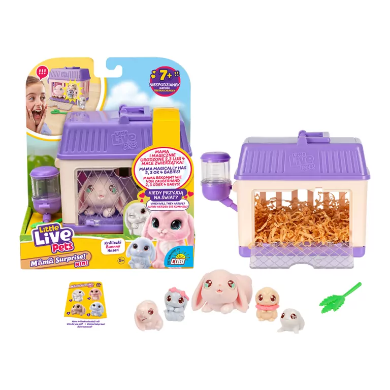 Little Live Pets. Mama surprise mini Króliczek - tantis.pl
