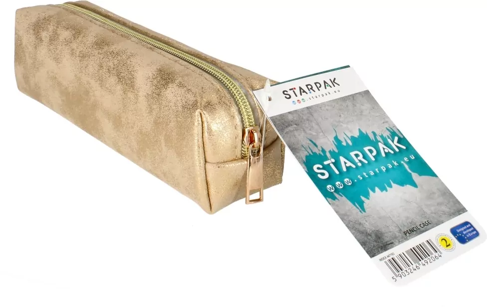 Piórnik Golden gold STARPAK - tantis.pl