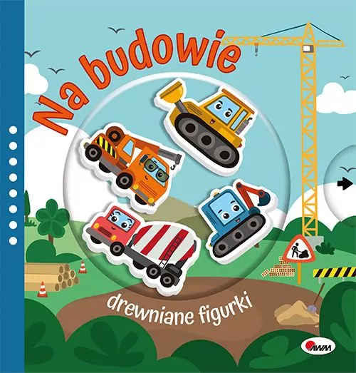 Na budowie. Drewniane figurki - tantis.pl