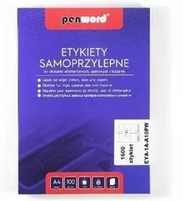 Etykiety samoprzylepne A4/100K 16x105x37mm - tantis.pl