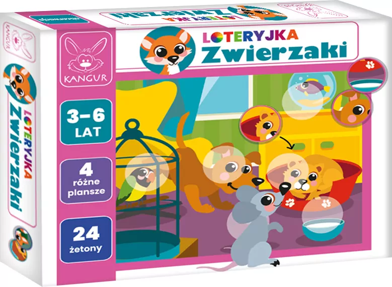 Loteryjka zwierzaki - tantis.pl