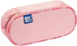 Piórnik z klapką Flowers pomarańczowy OXFORD