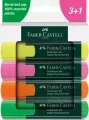 Zakreślacz neonowy 4 kolory FABER CASTELL - tantis.pl