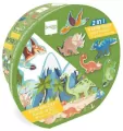 Puzzle podłogowe i pierwsze puzzle 2w1 Dinozaury - tantis.pl