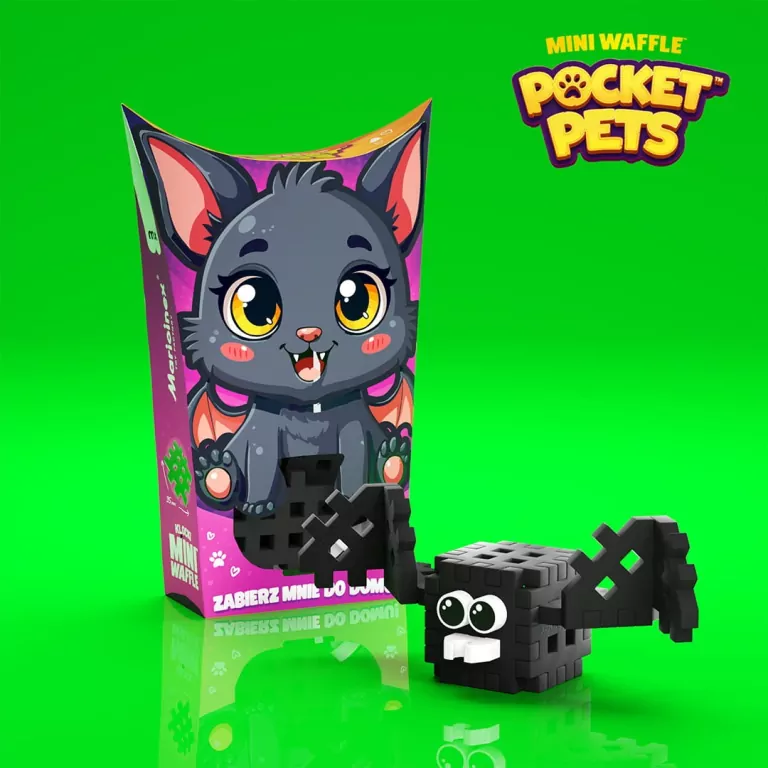 Mini Waffle - Pocket Pets - Nietoperz - tantis.pl