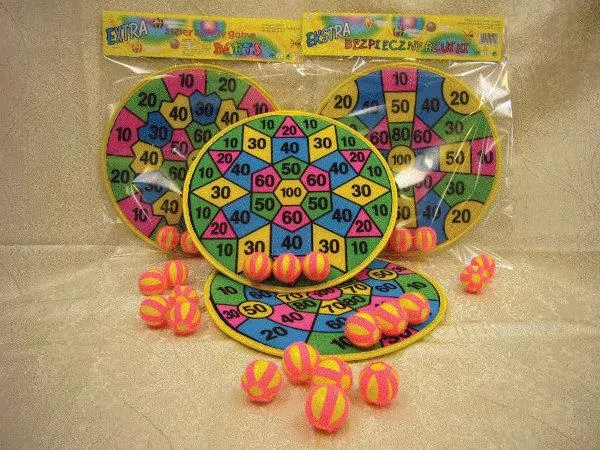 Rzutki miękkie z piłeczkami w worku - tantis.pl